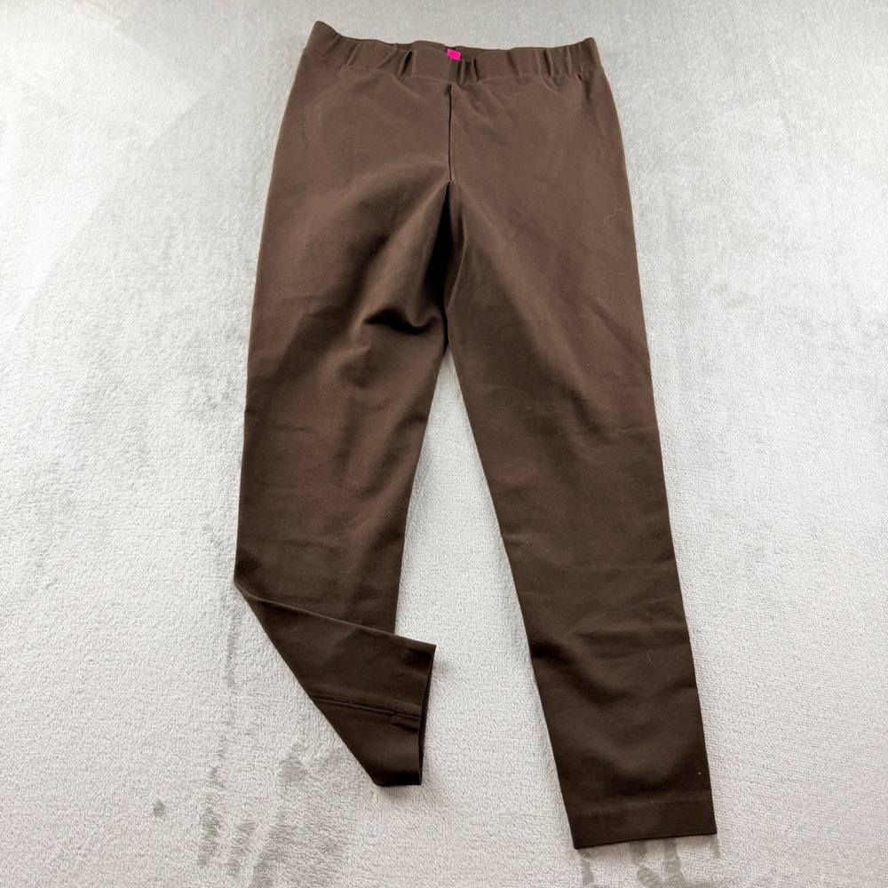 Vince Camuto Brown Pull On Leggings Women's Medium Elastic Waist Stretch Pants
